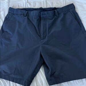 Vineyard Vines Navy Flat-Front Performance Shorts